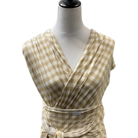 Solly baby- Almondine gingham tan - Picture 3 of 6